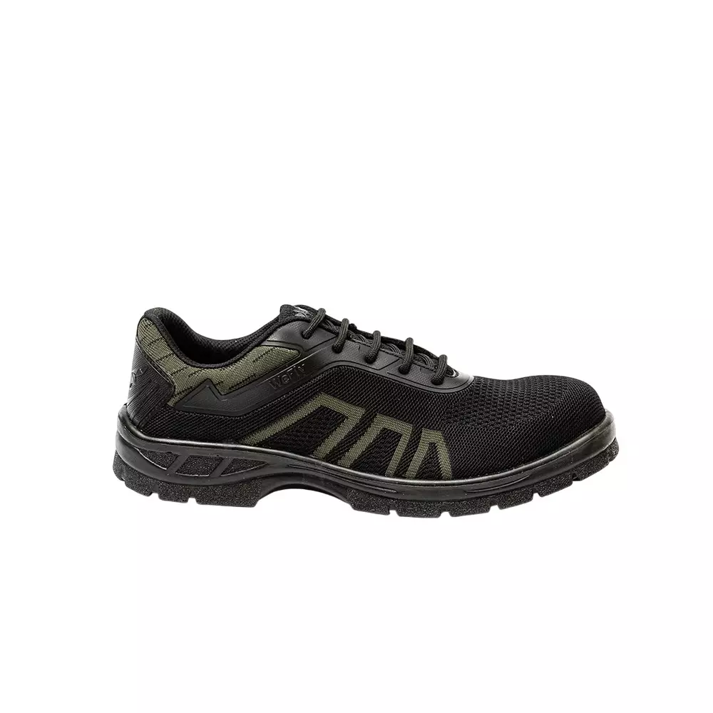 hillson-hard-toe-safety-shoes-pu-sole-low-ankle-green-breathable-flyknit-fabric-size-uk-9-wf02-green