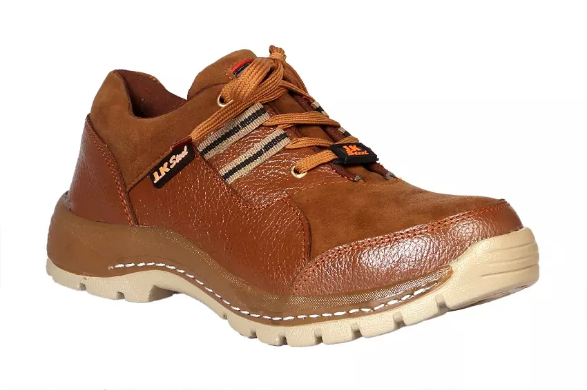 JK PORT JKPA059BRN10 Airmix Steel Toe Safety Shoes (Size UK 6 - UK 10)