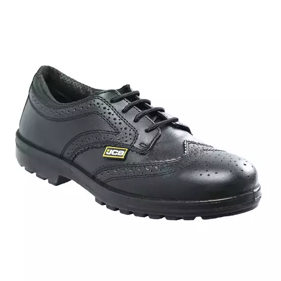 JCB Safety Shoes Steel Toe Executive Grain CG Leather , Size 9