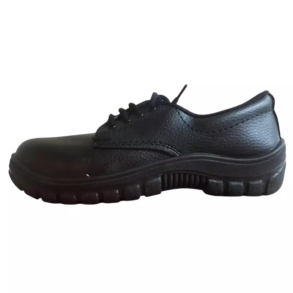 Markon Star Safety Shoes PVC Sole Low Ankle Steel Toe Black UK 9