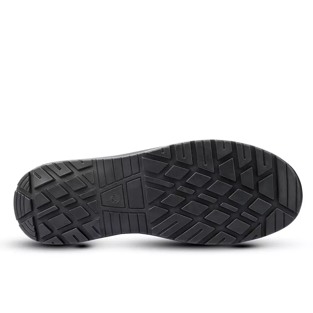 Canvas Club PARMA S1 200 J Steel Toe Safety Shoe Low Ankle PU Sole UK 12 Size Black & Yellow Premium Knitted Textile