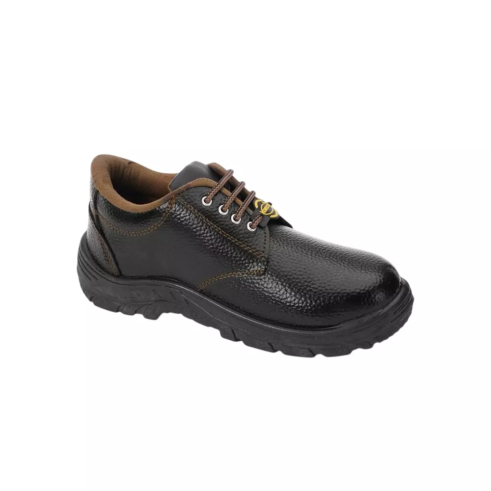 Komico Eco Steel Toe Safety Shoes Low Ankle PVC Sole Black UK 8