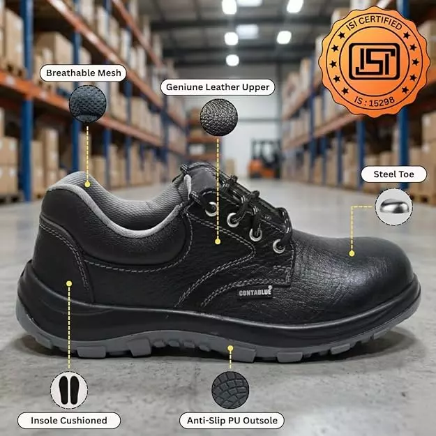 contablue-steel-toe-safety-shoes-pu-sole-low-ankle-black-leather-size-uk-13-everest_panther