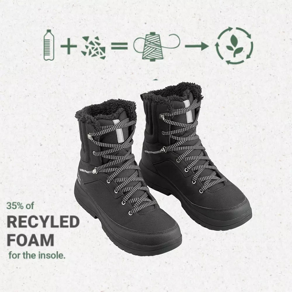 quechua-hiking-boots-round-toe-high-ankle-synthetic-polyurethane-polyester-rubber-sole-size-95-black-nh100
