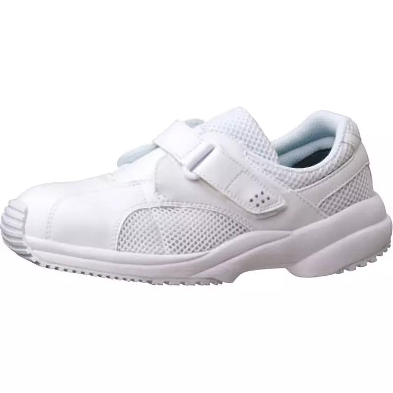 MIDORI Lightweight Medical Work Shoes Low Cut UK 3.5 Size White, CSS-01N-W-22.5