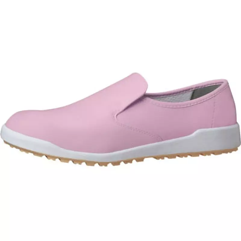 MIDORI Super Slip Resistant Work Shoes Artificial leather UK 3.5 Size Pink, H-100C-PK-22.5