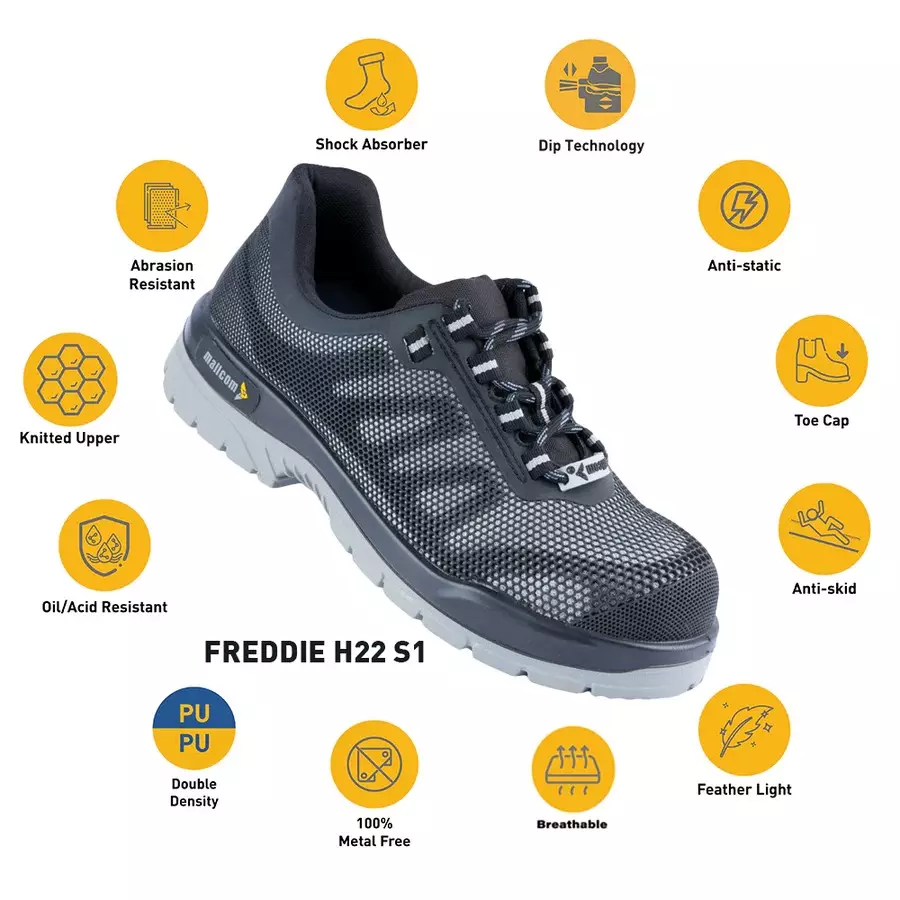 mallcom-steel-toe-safety-shoes-low-ankle-tpu-sole-polyester-black-grey-upper-freddie-h22--size-uk-12