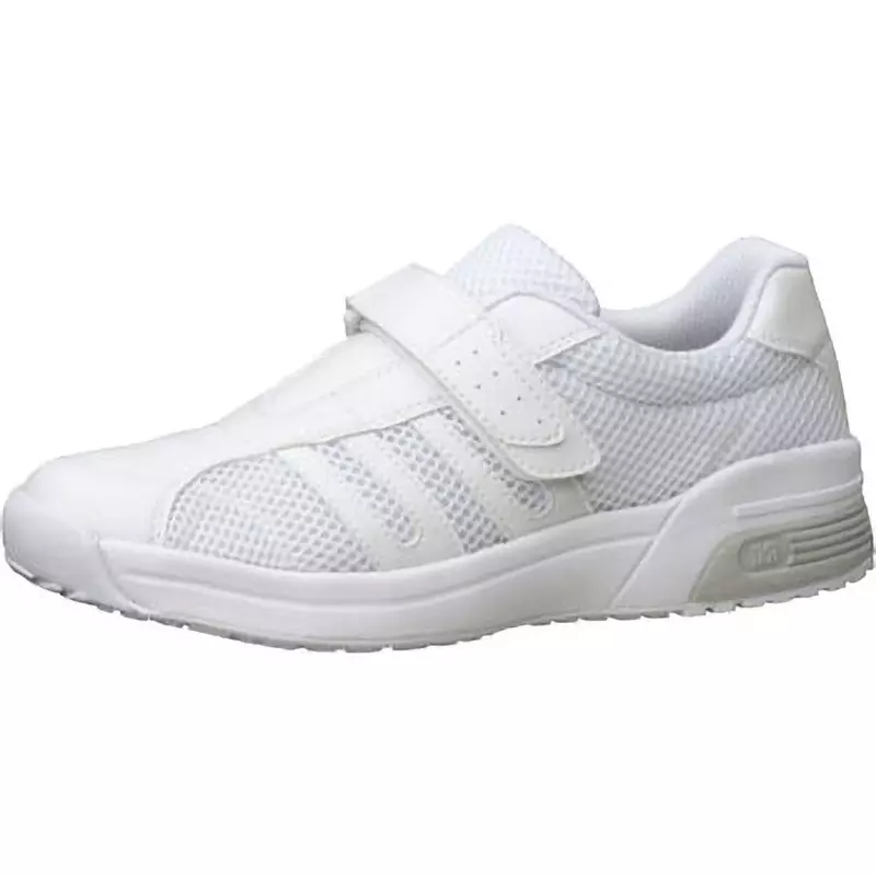 MIDORI Electrostatic Work Shoes White UK 7 Size EEE Low Cut, CSS-308S-W-26.0