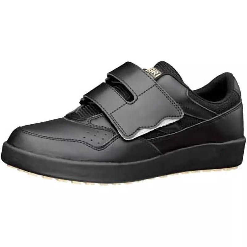 MIDORI Work Shoes Black UK 6.5 Size EEE Low Cut Upper: Artificial Leather / Mesh, Sole: EVA / Synthetic Rubber, H-715N-25.5