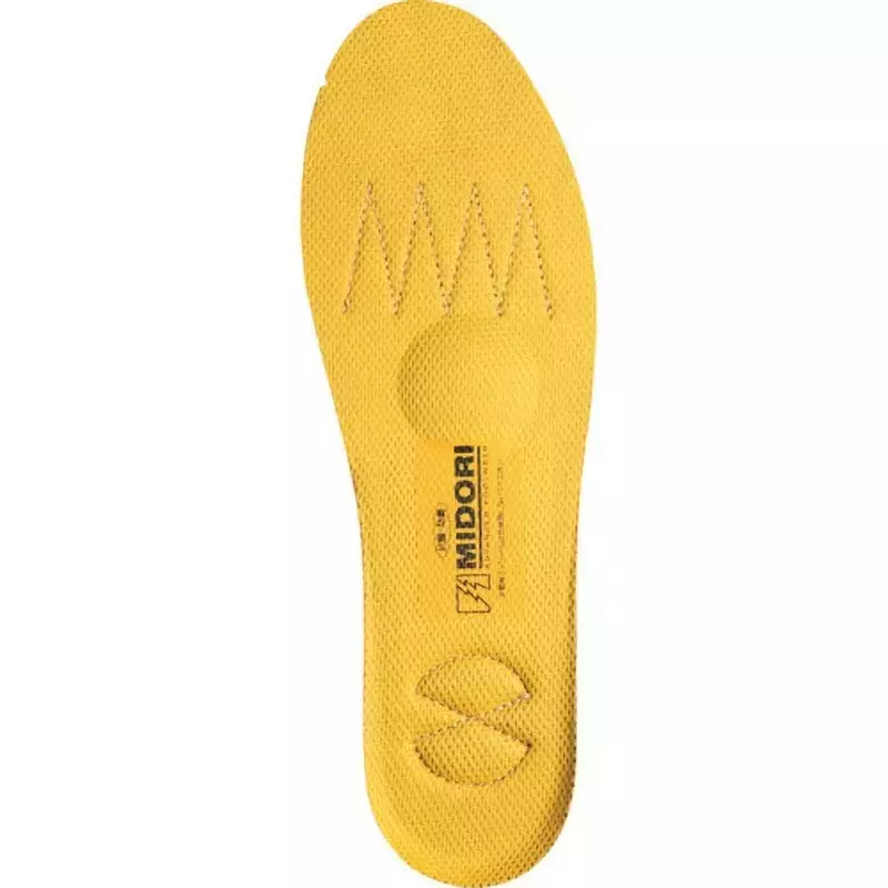 MIDORI Anti-Static Insoles Synthetic/Eva Composite Yellow UK 7.5, 22999213-26