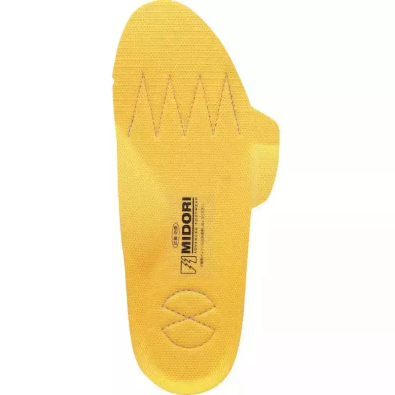 MIDORI Electrostatic Insole Yellow Synthetic Material / EVA UK 8.5, 22999241-27