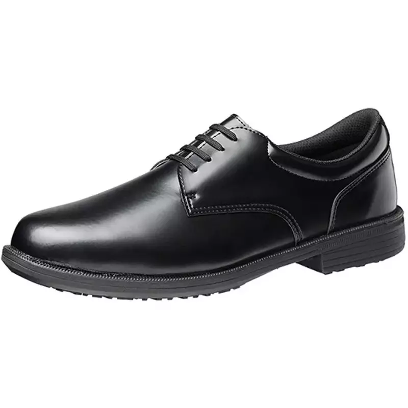 MIDORI High Grip Shoes Artificial Leather Black UK 9 Size, HRS-970-BK-27.5