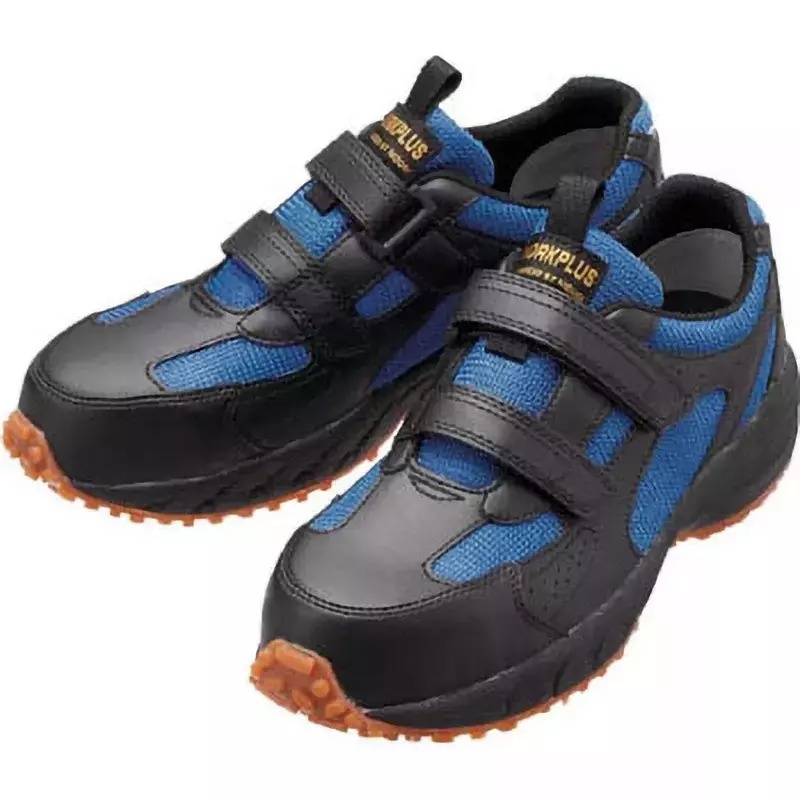 MIDORI Resin Toe Sneakers Artificial Leather Black & Blue UK 5.5 Size, YG15BL24.0