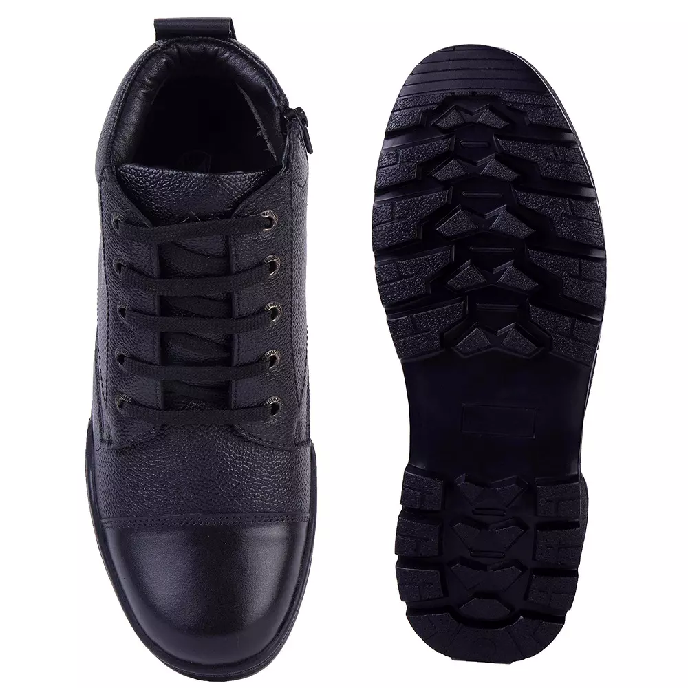 wugo-low-ankle-airmix-sole-safety-shoes-leather-black-stailness-steel-toe-7-uk-size-for-industrial-use-m1003b