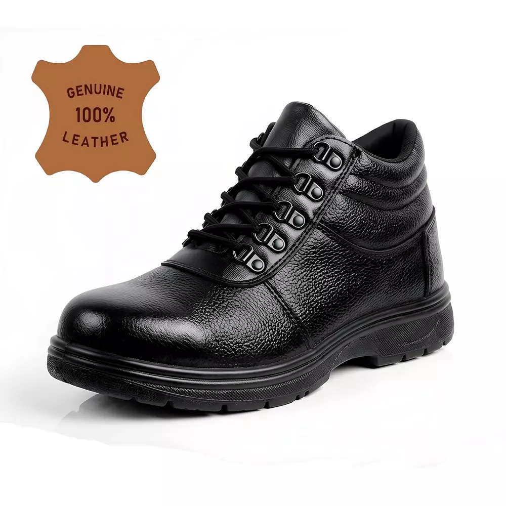 wugo-low-ankle-airmix-sole-safety-shoes-leather-black-stailness-steel-toe-9-uk-size-for-industrial-use-m1006b