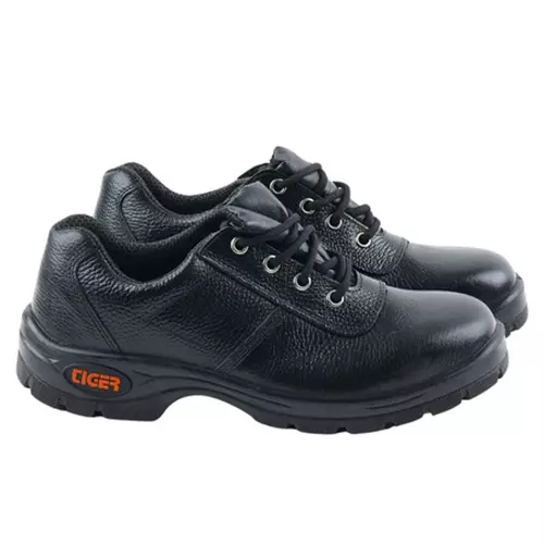 Mallcom Tiger Lorex S1 Safety Shoes Steel Toe PU Sole Size UK 4 Black
