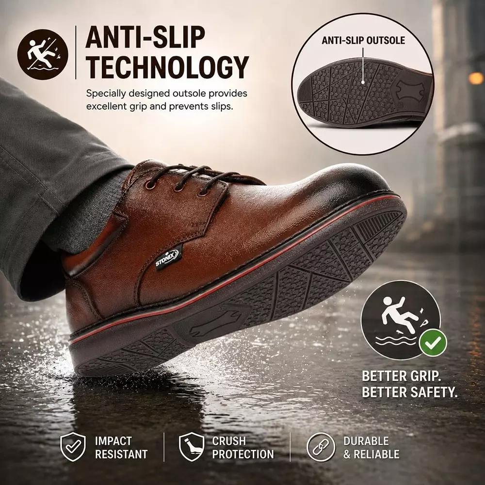 stonix-formal-premium-low-ankle-safety-shoe-steel-toe-tpr-sole-brown-leather-uk-07-size-for-construction-work-use-st_f_brown_7