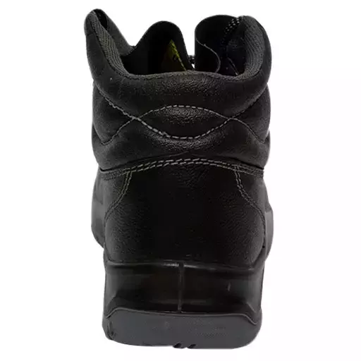 E-VOLT Steel Toe Leather Safety Shoes High Ankle PU Sole Size UK 8 Black, 82214-7017 P.E.K.K.A