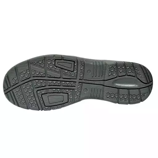 E-VOLT Steel Toe Leather Safety Shoes High Ankle PU Sole Size UK 8 Black, 82214-7017 P.E.K.K.A