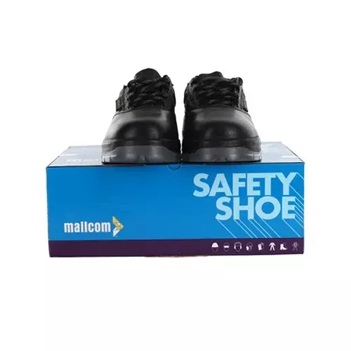 mallcom-steel-toe-safety-shoes-low-ankle-pu-sole-black-leather-size-uk-8-civet-s1bg