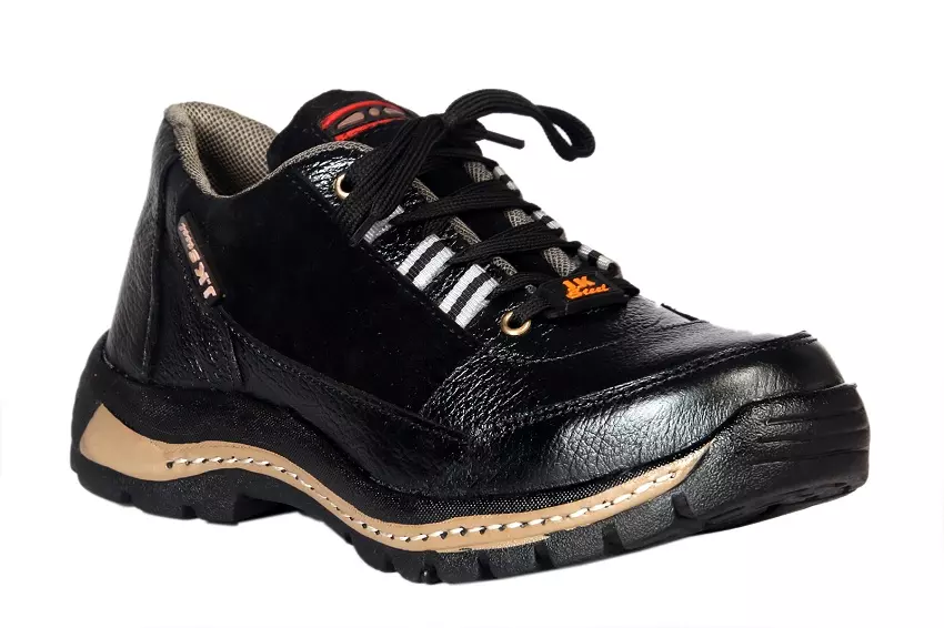 JK PORT JKPA057BLK10 Airmix Steel Toe Safety Shoes, Size 6