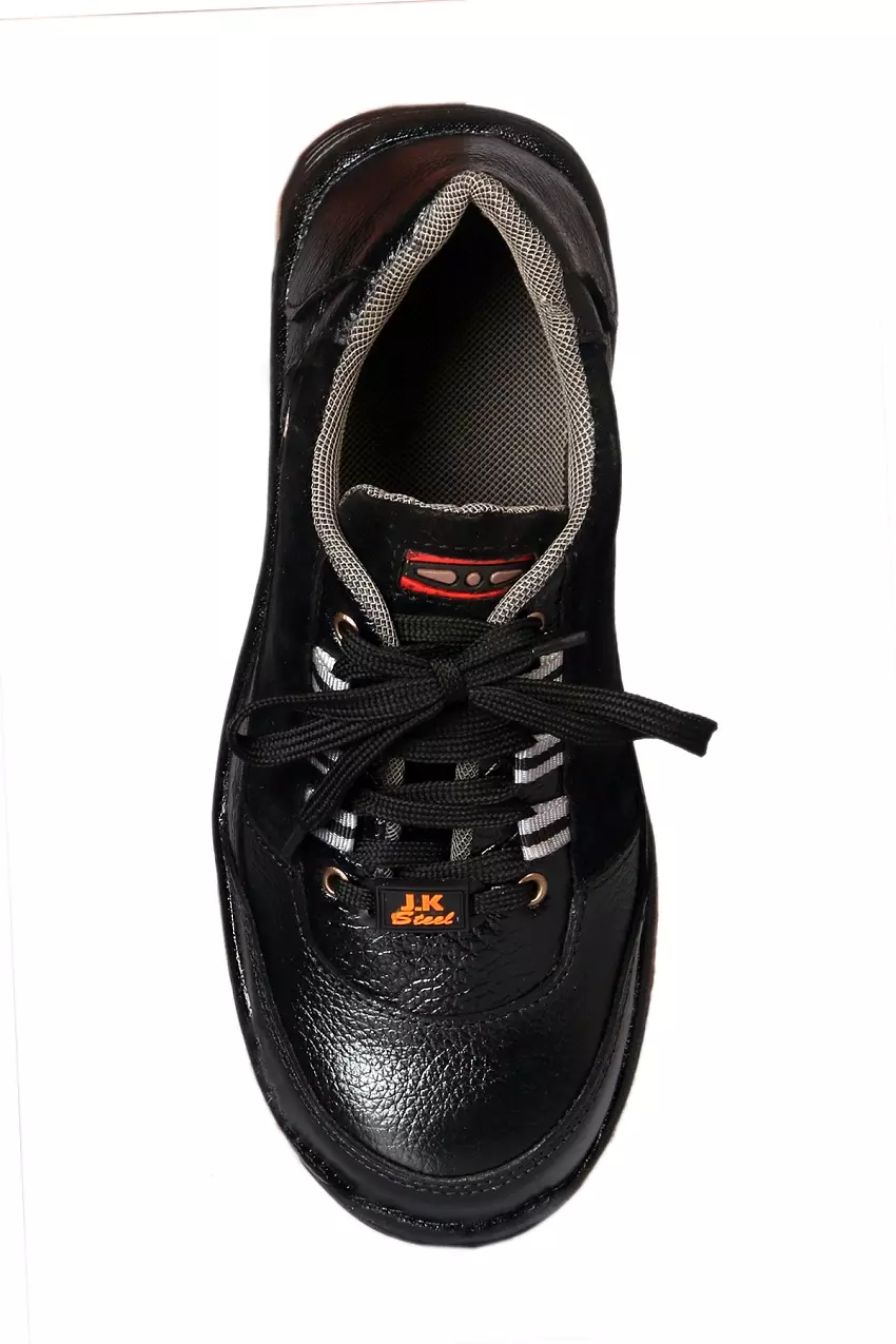 JK PORT JKPA057BLK10 Airmix Steel Toe Safety Shoes, Size 6