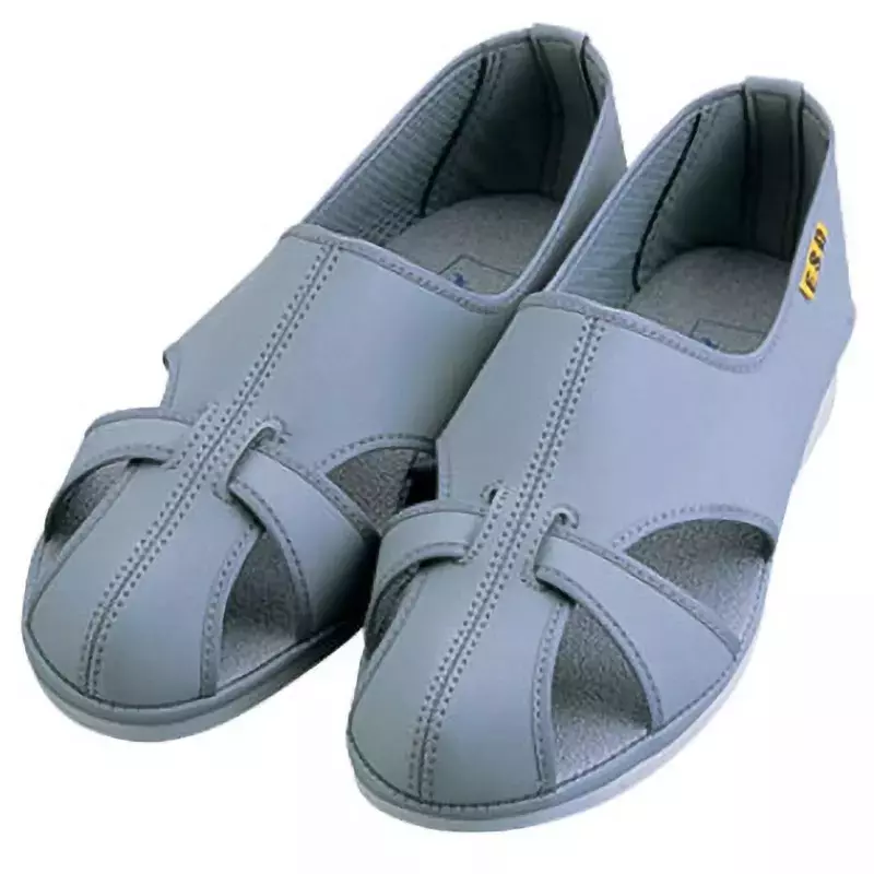 AS ONE Aspure Velta Shoes PU (Polyurethane) Gray Size 23 cm
