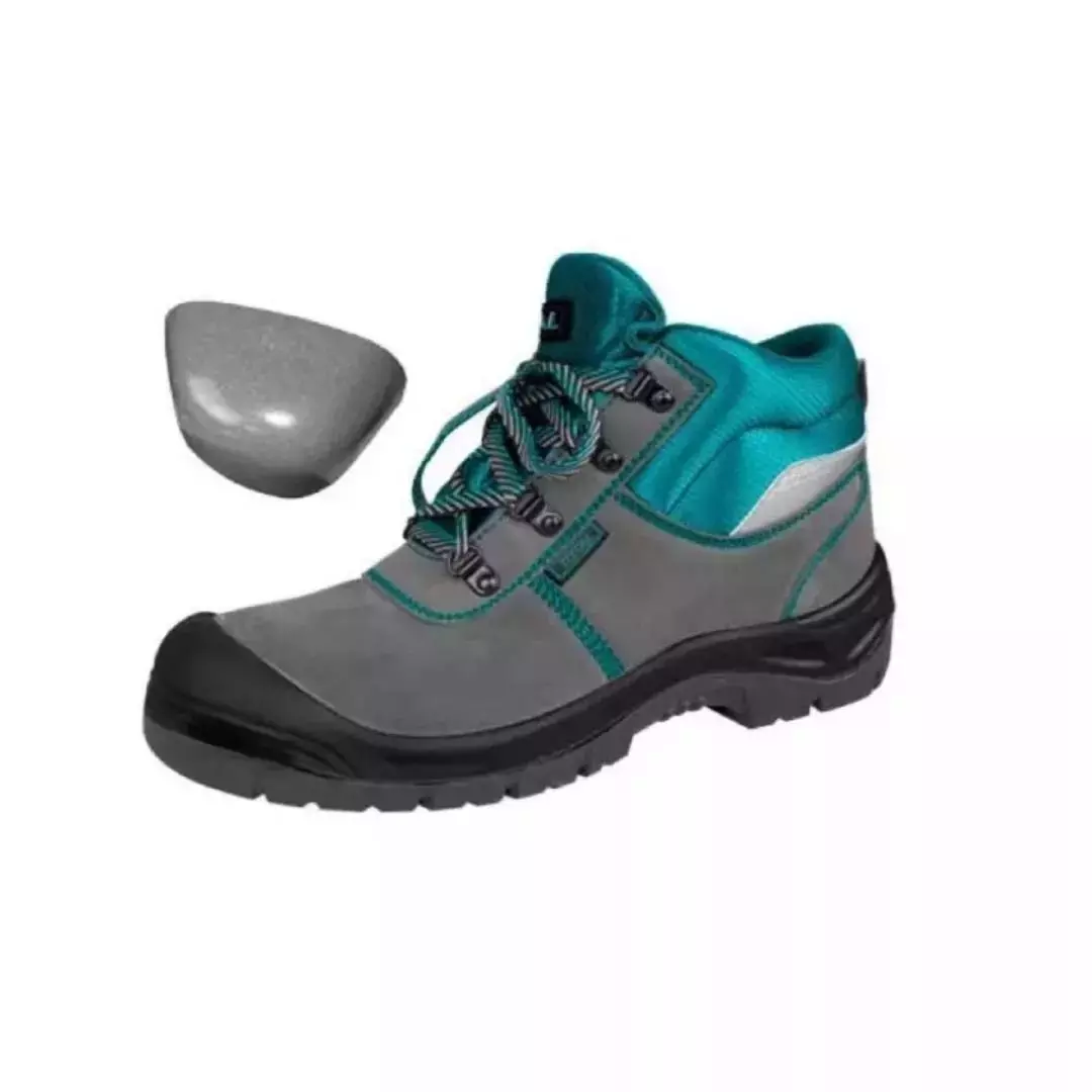 Total Steel Toe Safety Boots High Ankle PU Sole Multicolour Size EU 43, TSP201SB.43