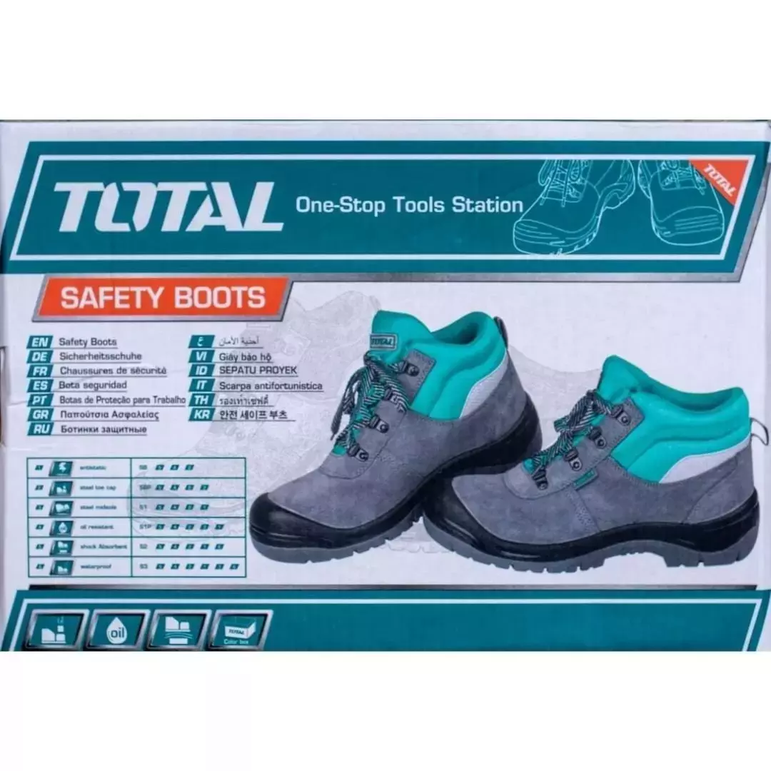 total-steel-toe-safety-boots-high-ankle-pu-sole-multicolour-size-eu-43-tsp201sb43