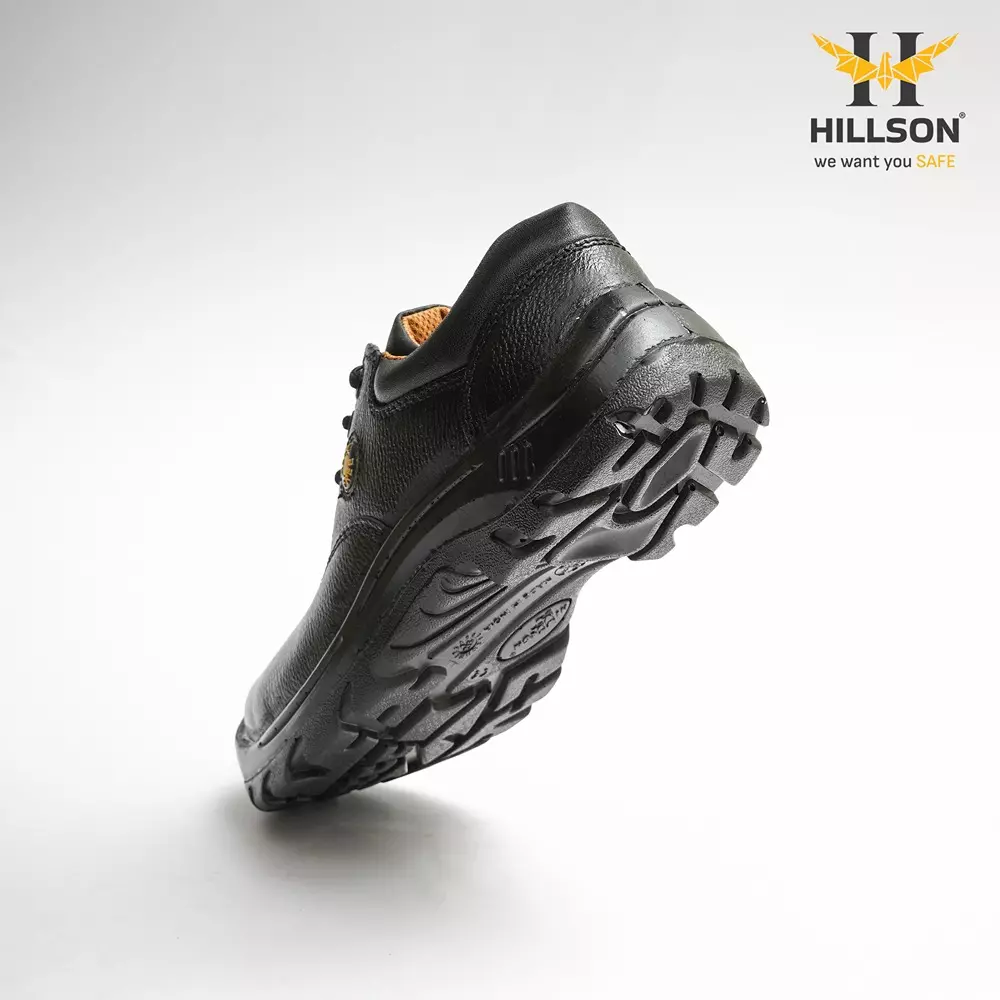 hillson-black-monodensity-safety-shoes-pu-sole-with-low-ankle-uk-8-mf01