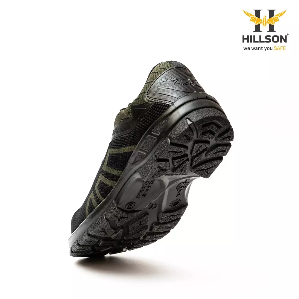 hillson-hard-toe-safety-shoes-pu-sole-low-ankle-green-breathable-flyknit-fabric-size-uk-10-wf02-green