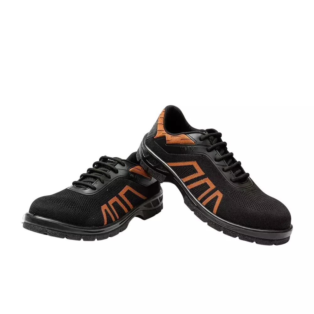 Hillson Hard Toe Safety Shoes Low Ankle PU Sole Low Ankle Size UK 6 Tan, WF02TAN