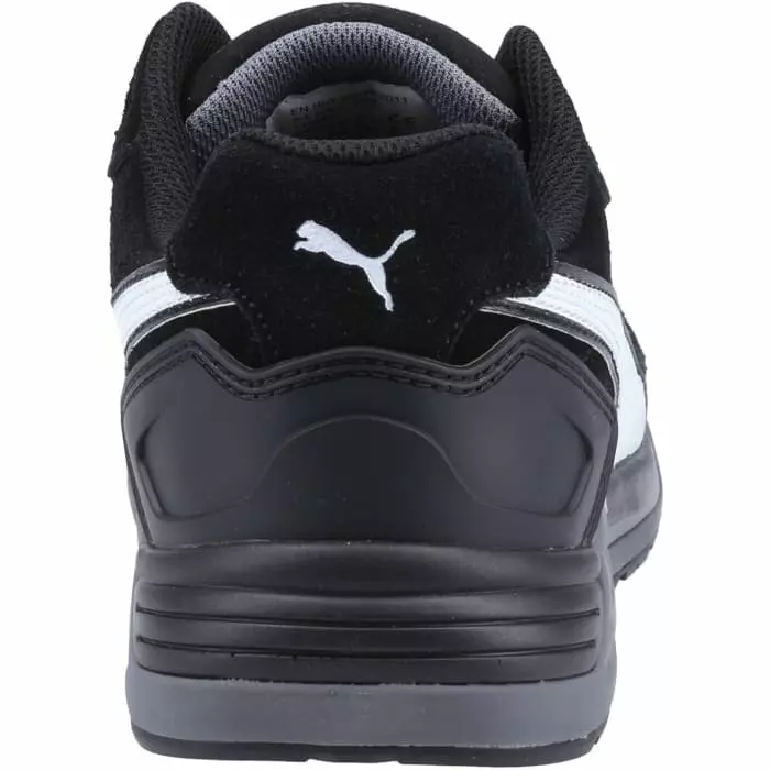 Puma Safety 6446 Mens Black Toe Capped Safety Shoes UK 8 EU 42, 644650