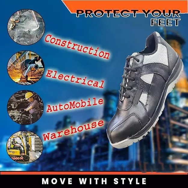 u-soto-steel-toe-safety-shoe-low-ankle-tpe-sole-uk-10-size-black-for-industrial-work-environments-casual-wear-u-soto-311-10