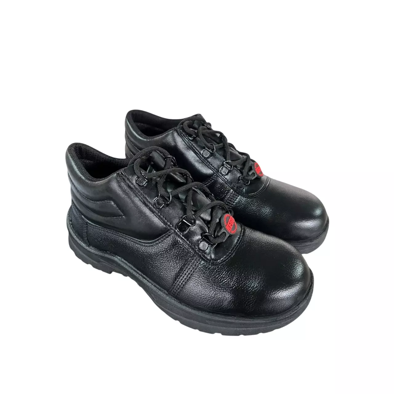 KEGO Safety Shoes Metal Toe Low Ankle Direct Injection PVC (Moulded) Sole Black UK 6, KG-PVL-1003 (1 Pair)