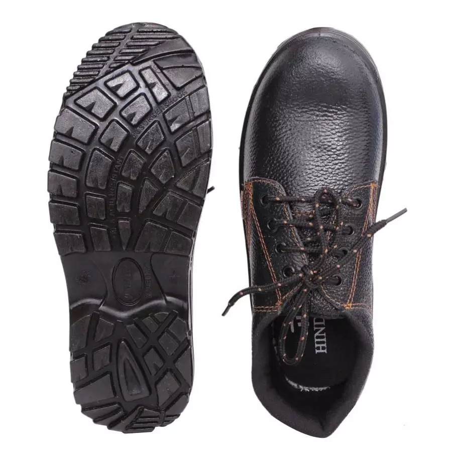 hindpro-steel-toe-safety-shoes-single-density-pu-sole-low-ankle-black-orignal-barton-print-split-leather-size-uk-7-comfort-pack-of-6-pairs