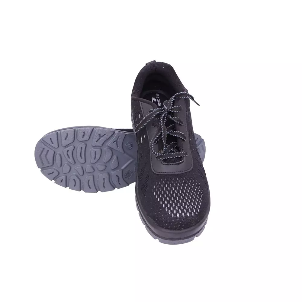 hindpro-fiber-toe-safety-shoes-single-density-pu-sole-low-ankle-black-grey-fabric-upper-size-uk-6-magna-pack-of-12-pairs