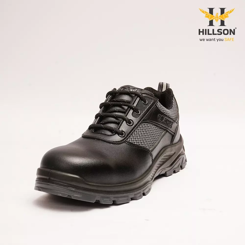 hillson-clawz-safety-shoes-steel-toe-pu-sole-low-ankle-real-buff-leather-black-uk-7-cl06