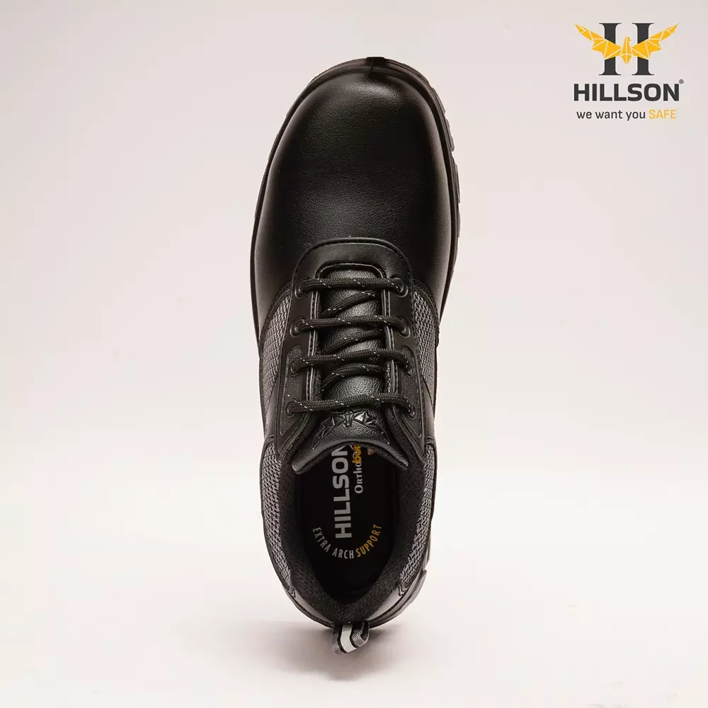 hillson-clawz-safety-shoes-steel-toe-pu-sole-low-ankle-real-buff-leather-black-uk-7-cl06