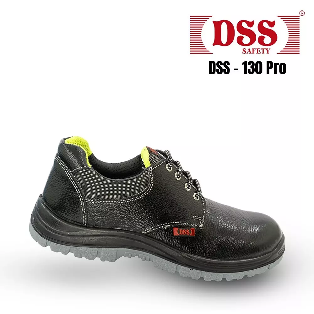 dss-steel-toe-safety-shoes-double-density-pu-sole-low-ankle-black-buff-tango-premium-grain-leather-size-uk-6-dss-130-dd-pro-50-pair