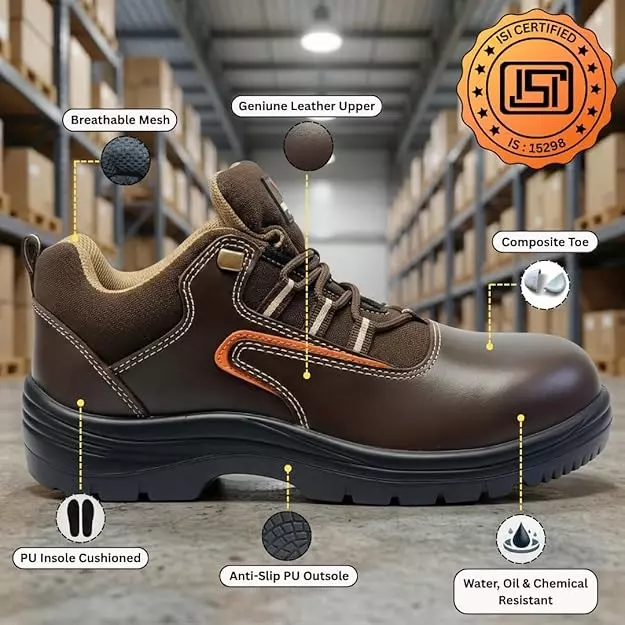 contablue-composite-toe-safety-shoes-pu-sole-low-ankle-brown-genuine-leather-size-uk-12-rival-2006-brown