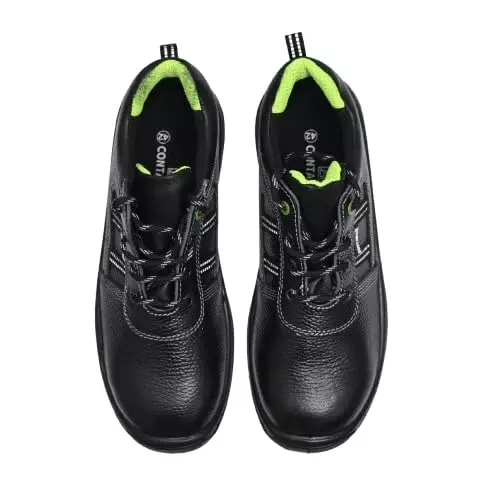 contablue-steel-toe-safety-shoes-pu-sole-low-ankle-black-leather-size-uk-10-gg-201