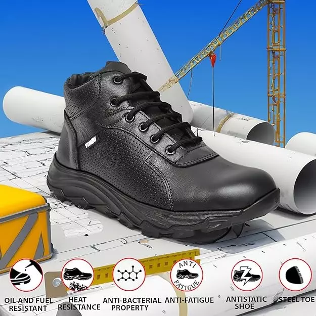 torzu-steel-toe-safety-shoes-tpr-sole-high-ankle-black-leather-size-uk-8-521