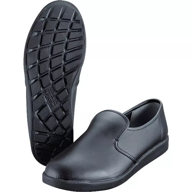 MIDORI High Grip Work Shoes Artificial leather UK 3.5 Size Black, H-800