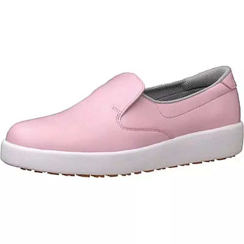MIDORI Midori Safety High Grip Work Shoes Artificial leather UK 6.5 Size Pink, H700N
