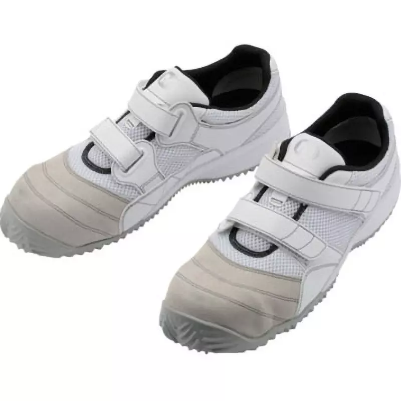 MIDORI Pro-Sneakers Artificial Leather UK 7.5 Size White, TS-115N