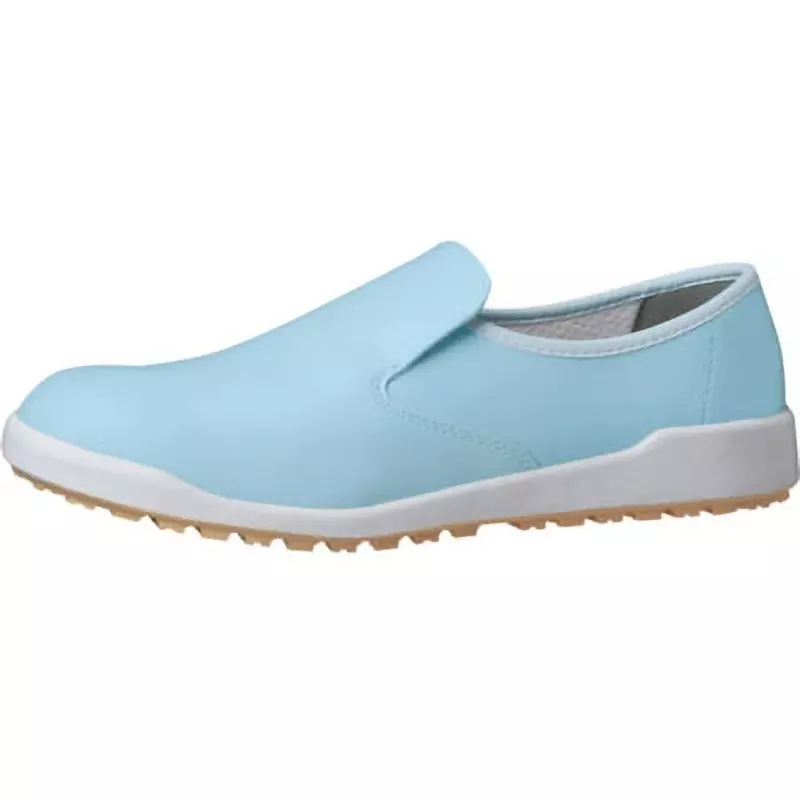 MIDORI Super Slip Resistant Work Shoes Artificial leather UK 7.5 Size Blue, H-100C-BL-26.5