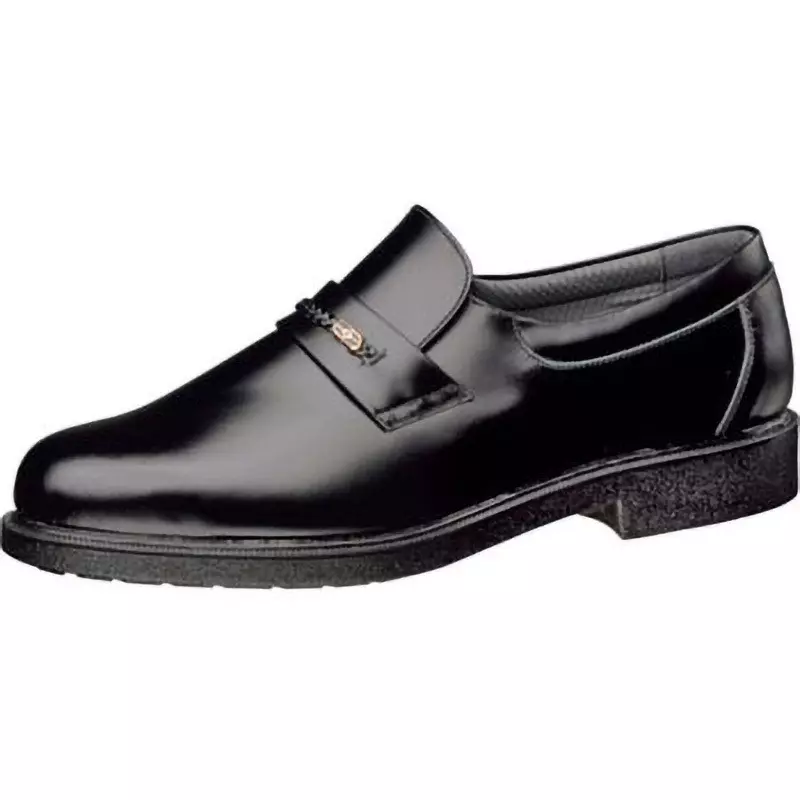 MIDORI Vented Bottom Men'S Shoes Cow Chrome Leather UK 6 Size Black, MG1320S