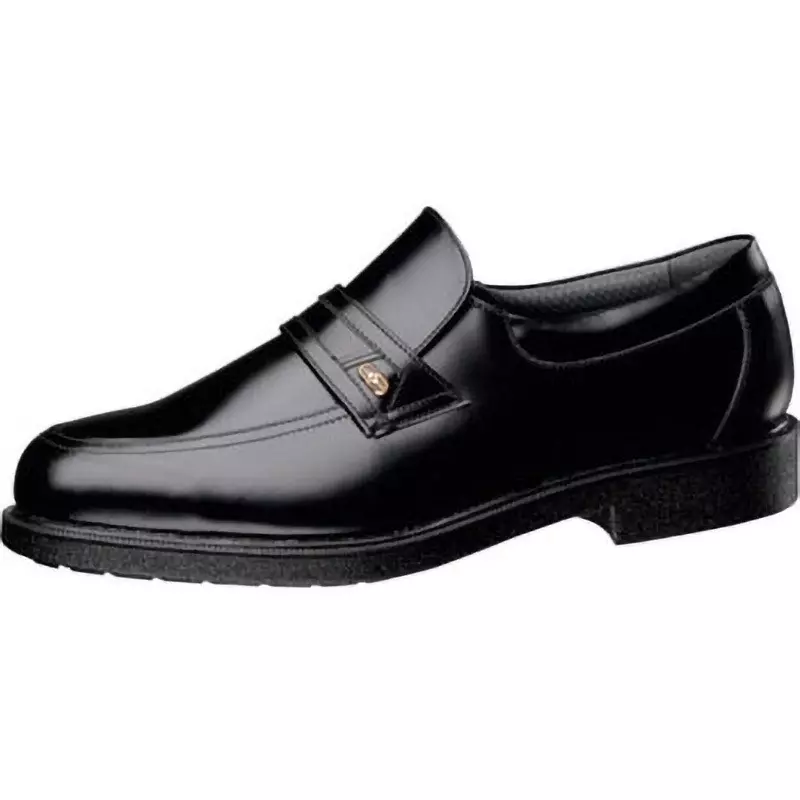 MIDORI Vented Bottom Men'S Shoes Cow Chrome Leather UK 6 Size Black, MG1326S