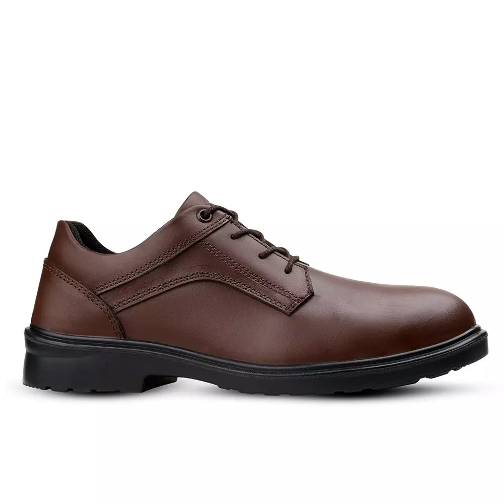euro-security-low-ankle-safety-shoe-200j-stainless-steel-toe-cap-pu-sole-uk-08-size-brown-premium-leather-82691-mayfair-brown-08